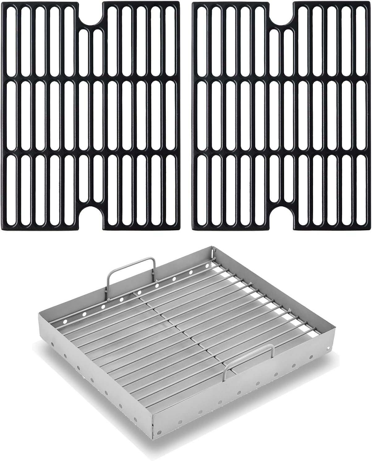PS9900 Grill Grates Charcoal Tray Grill Replacement Parts for Smoke Hollow Smoker Parts PS9500 47183T 47183T-21 Charcoal Basket Cooking Grate