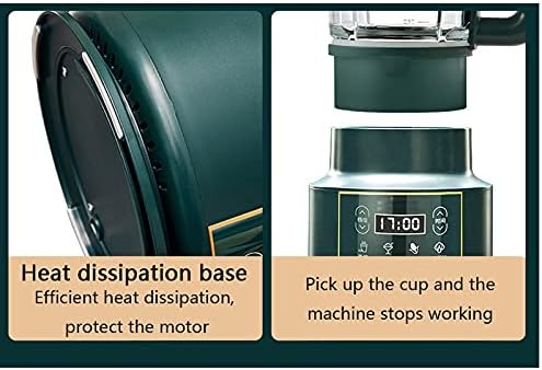 Automation Soy Bean Milk Machine Soymilk Maker Jam Milk Shake Porridge Machine Grain Grinding Juicer Filter-Free