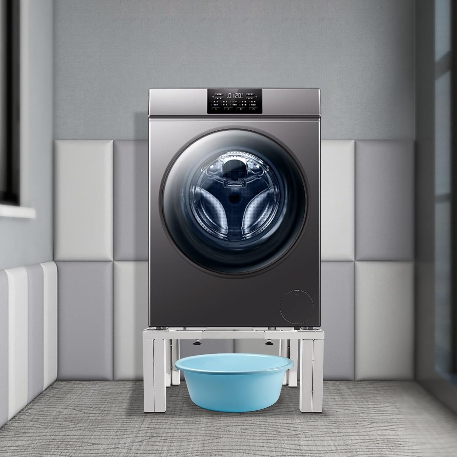 Heavy Duty Stainless Steel Laundry Pedestal 12