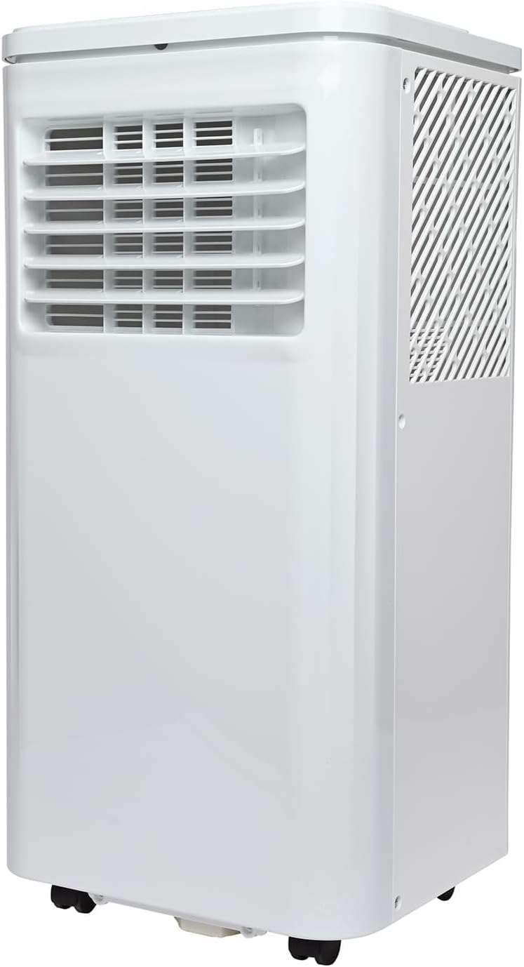 GarveeHome Portable Air Conditioner, 8000 BTU Smart Cooling for 450 Sq. Ft., Dehumidifier & Fan Modes, Easy Install, Mobile AC Unit for Bedroom.