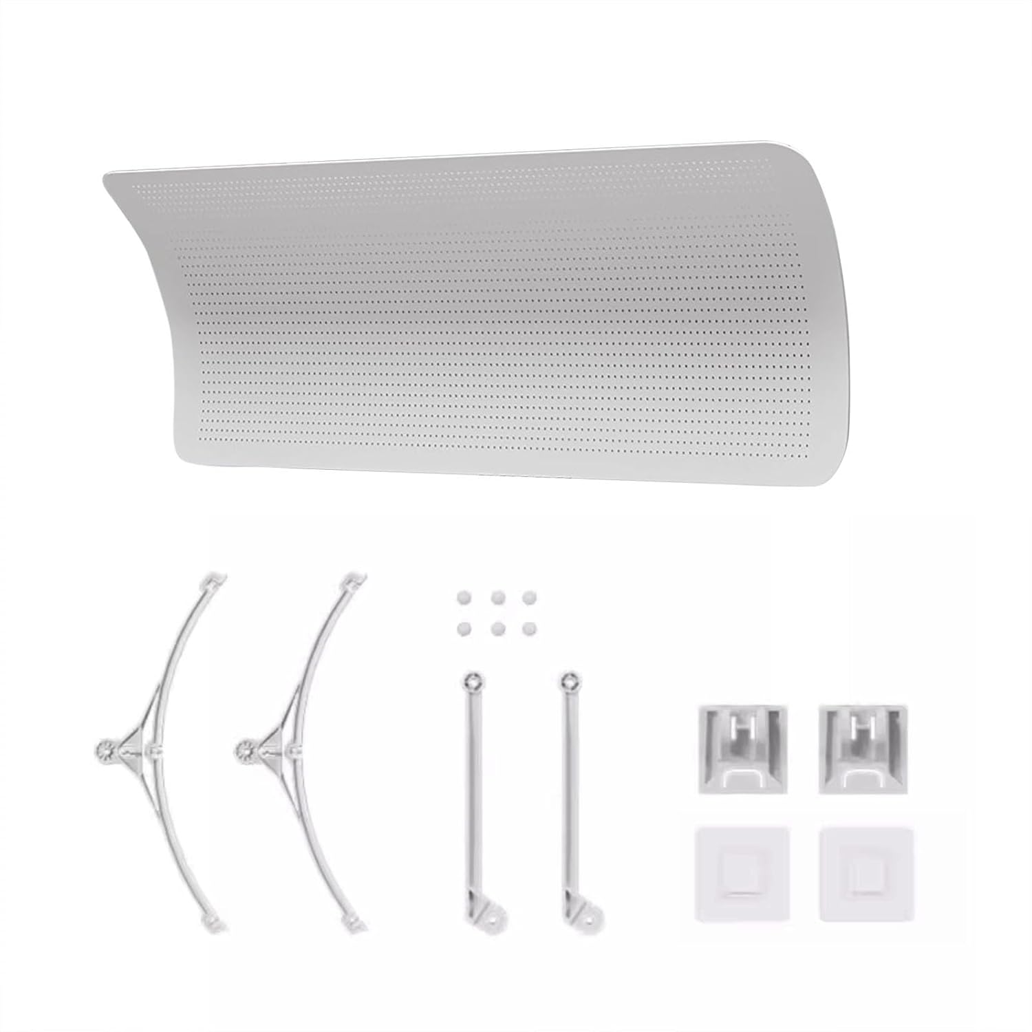 Air Conditioner Wind Deflector, Air Conditioning Baffle of Reverse C Shape Design, Air Deflector for Floor Standing and Cabinet