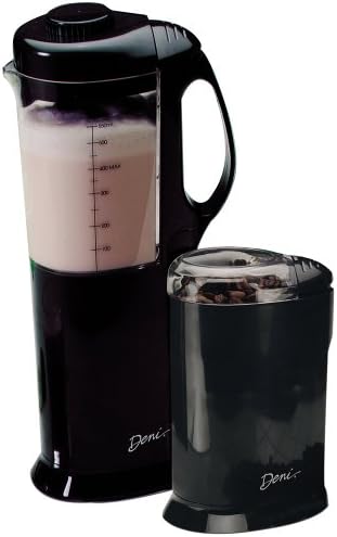 Deni 4201 Platinum Series Blend-n-Grind Blender/Grinder Combination Unit, Black