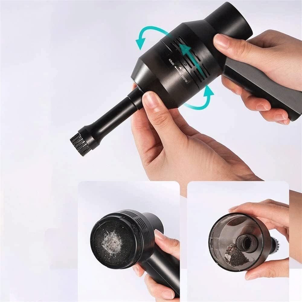 Vacuum Cleaner Household Mini Wireless Portable Vacuum Cleaner, Hand-held Large Suction Low Noise Cleaning Machine, Multi-Functional Long Life Removable Design, Cleaning Windowsill Deskto