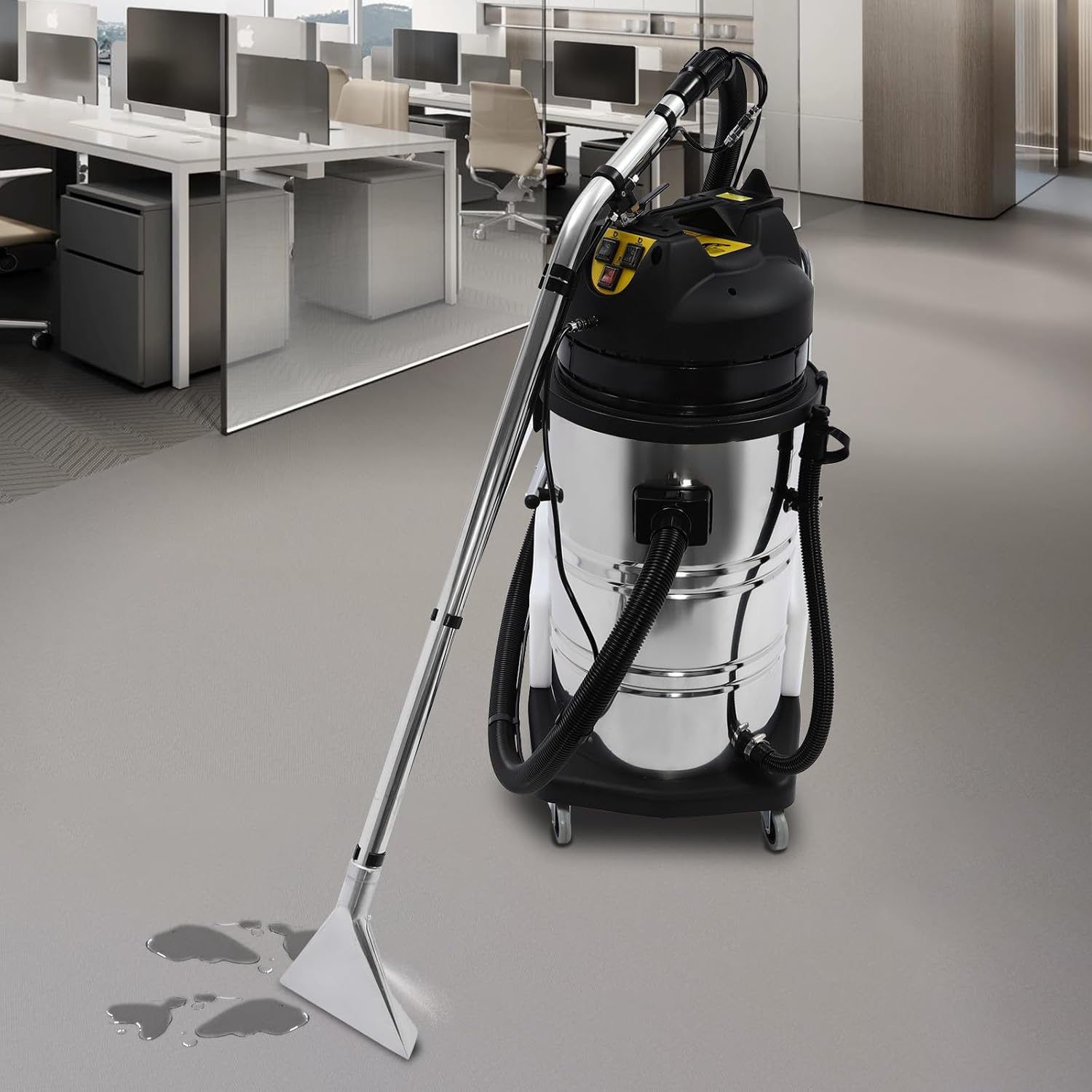 Carpet Cleaner Machine Portable Carpet & Upholstery Cleaner Wet Dry Vacuum Cleaner Floor Cleaning Machine
