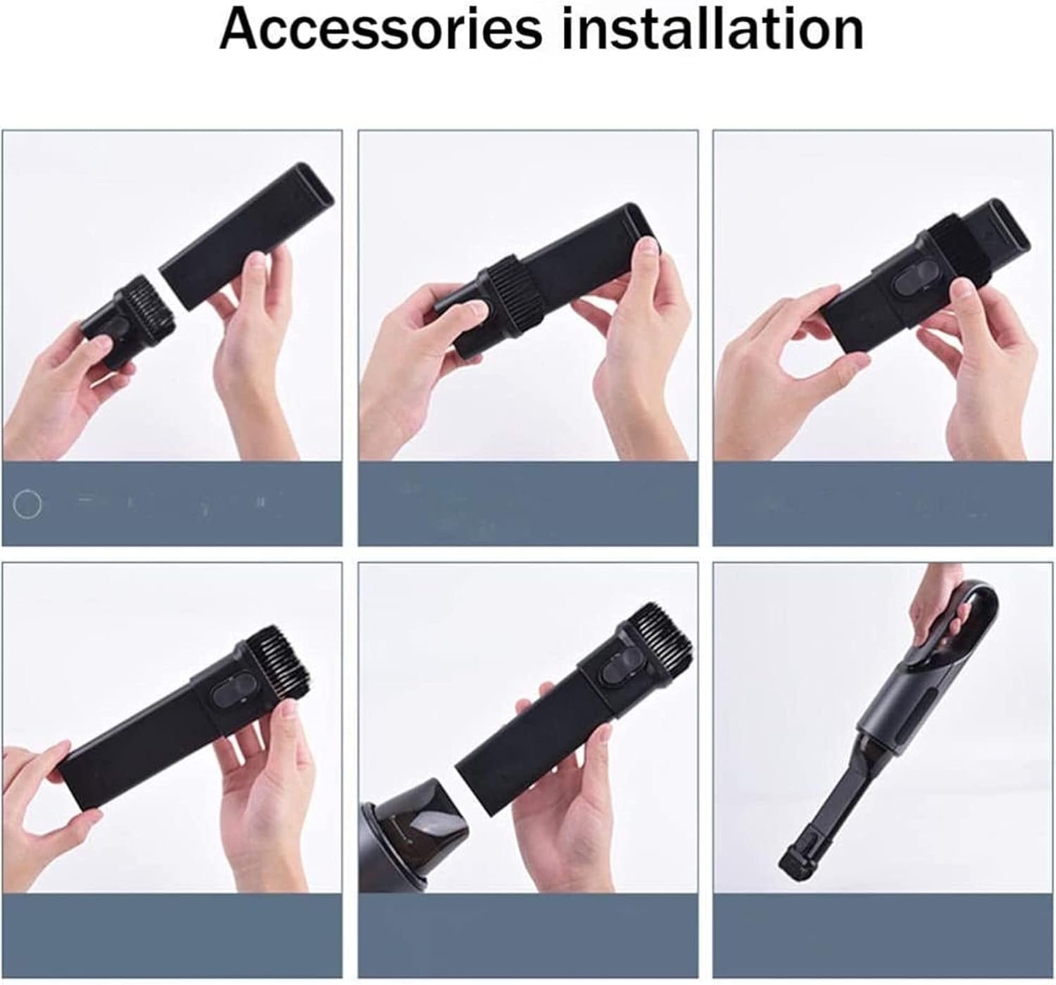 Portable Cordless Handheld Vacuum Cleaner, 4000PA Strong Suction, 80W High, Quick Cleaning for Car, House Office