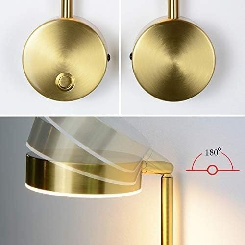 Aluminum Wall Lights LED Lamps Modern Gold Sconce Compatible with Living Room,Household