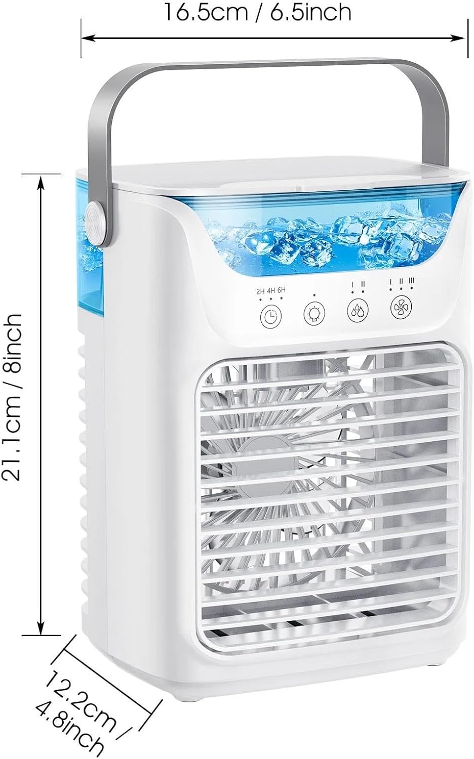 Portable Air Conditioner, 3 IN 1 Portable Air Conditioning Fan Household Multi-function Humidifier,Desktop Fan for Home Outdoors