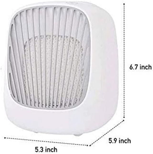Portable Air Conditioner, Personal Mini Air Conditioner Fan, Quiet Desktop Cooler Humidifier for Room/Office/Camping