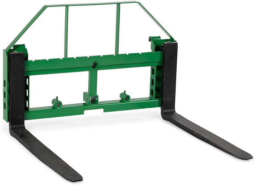 Titan Attachments Heavy Duty Pallet Fork Frame and 48