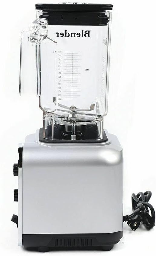 110V 2200W Electric Blender Mixer Commercial Smoothie Blender for Shakes and Smoothies with 10-Gear Optional Speed Suitable for Home or Commercial Use 24000r/min
