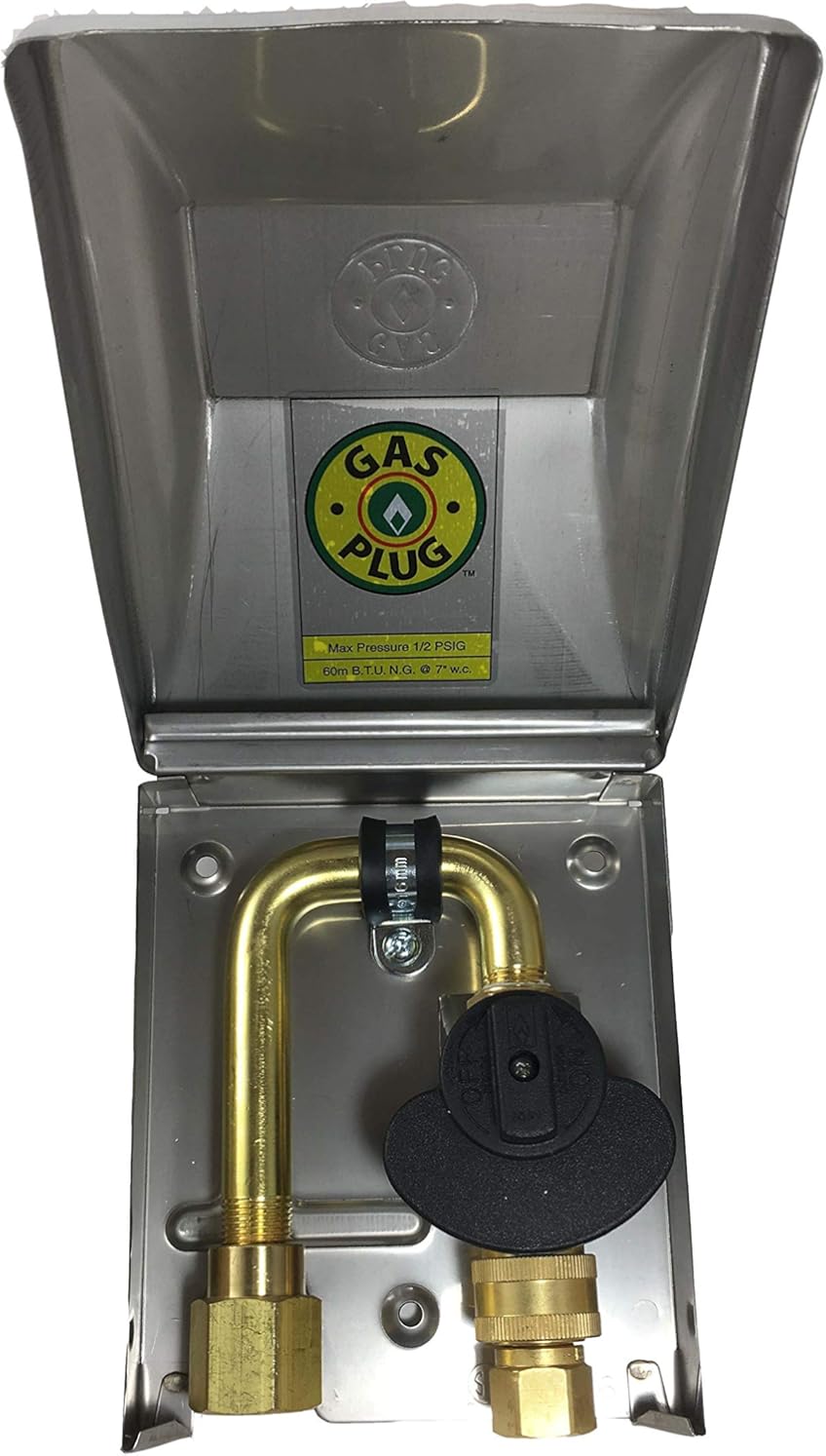 Manufacturing Ltd Stainless Steel Gas Plug™, 1/2