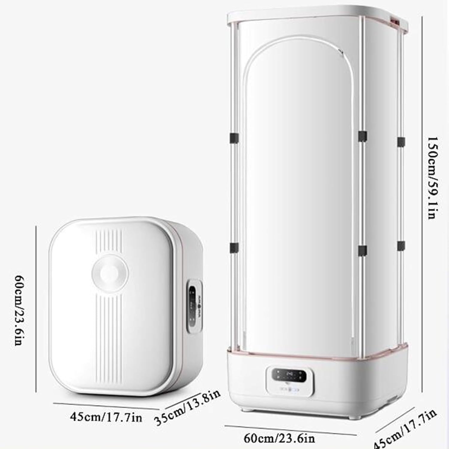 Drying Clothes Care Machine, Household Small Quick-Drying Foldable Dryer, Fully Automatic Steam Ironing Dryer