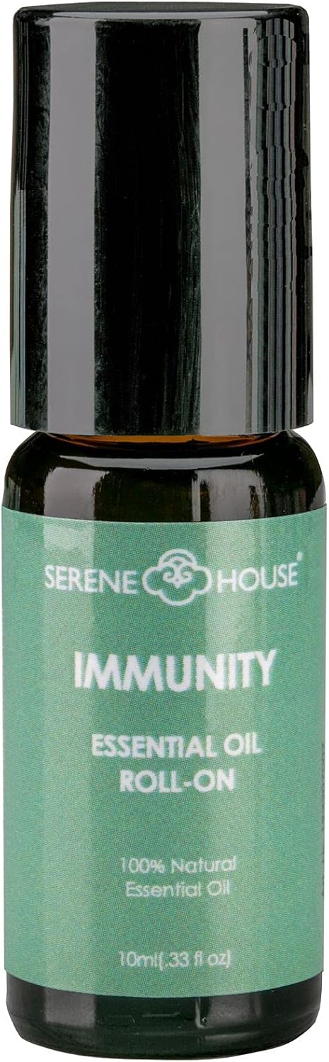 Serene House Immunity 10ml 100% Natural Essential Oil Roll-On