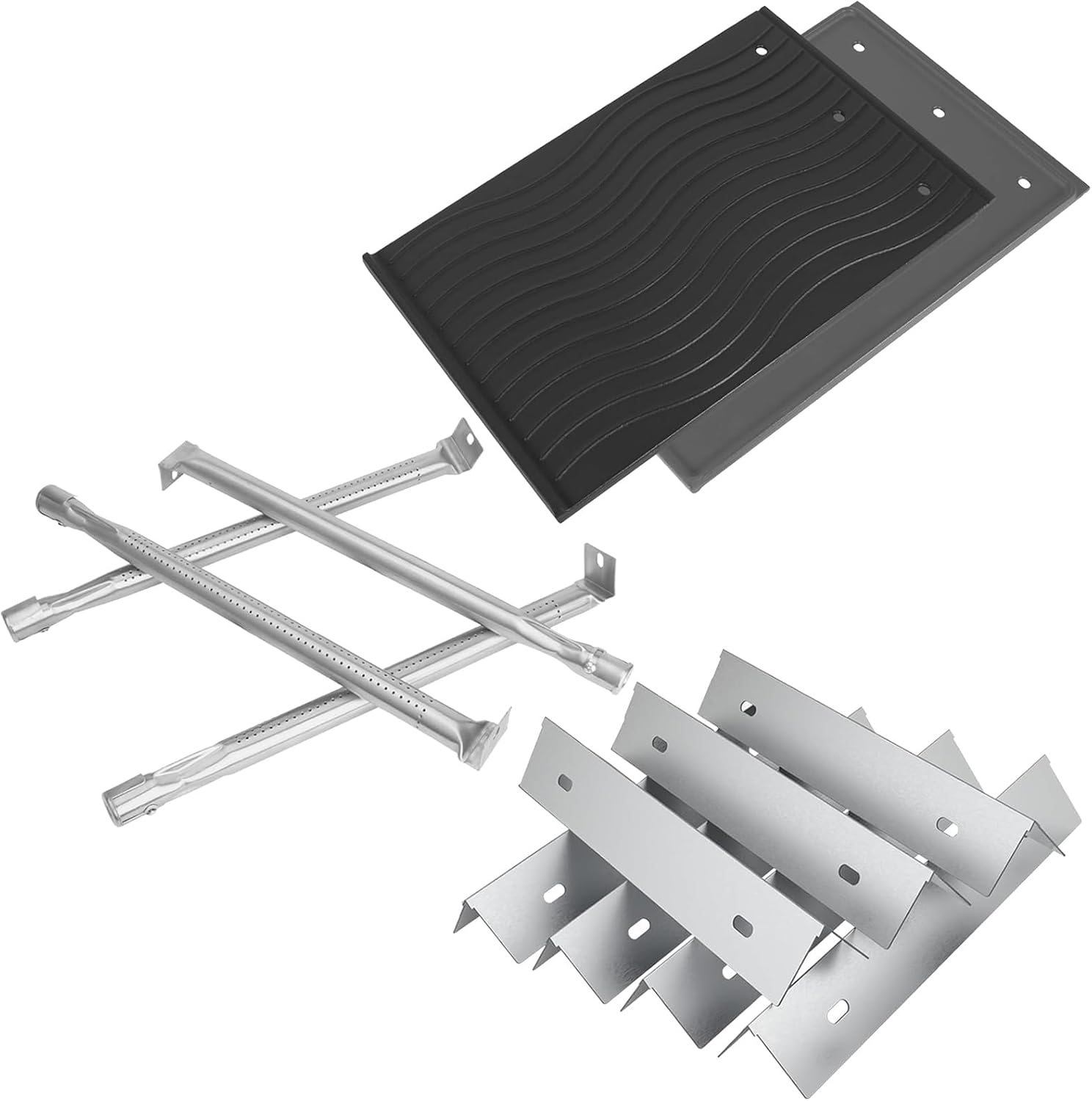 Grill Parts for Napoleon Prestige 500, Built-in Prestige 500, P500RSIBNK-3 BIP500RBNSS-3, Grill Griddle, Heat Plate & Burner Replacement Parts for Napoleon Grill Accessories