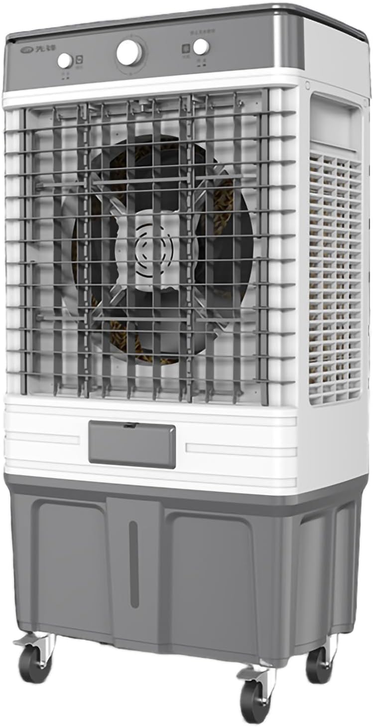 Portable Evaporative Air Cooler 3-Speed Portable Air Conditioner with Large Water Tank - Compact Cooling Fan Energy-Efficient & Quiet Ideal for Office/Home Use Perfect for Summer Heat Relief