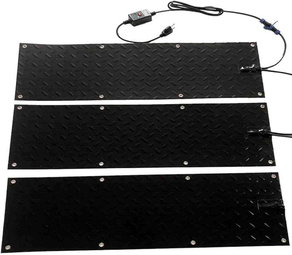 No-Slip Snow Melting Mats, Stair Heating Mats, Heated Snow Melting Mats for Stairs, for Snow Removal, Snow and Ice Melt Products,3Pcs
