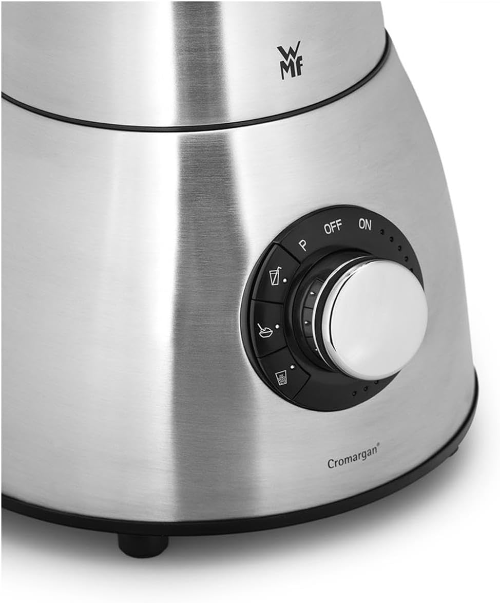 WMF Kult Pro Blender, 25,000 rpm, 1,400 Watt, Glass Container 1.8 L, Mixer Powerful Mixer, Smoothie, Ice Crush and Interval Function