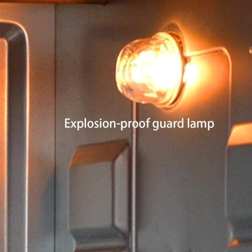 oven mini oven air fryer oven Electric Oven Multi-Function 60 Liter Household Rotating Forks Independent Temperature Control Large Capacity Mini Ovens Toaster Oven Air Fryer, (Color : Rojo) (Color