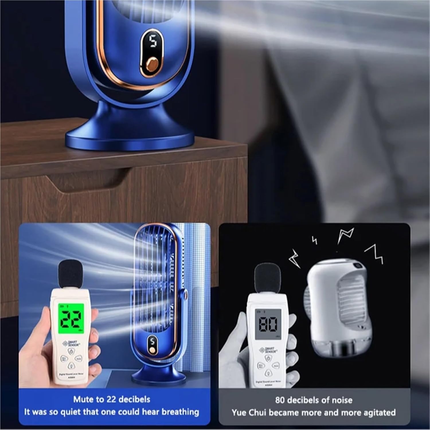 Portable Air Conditioner, Small Air Conditioner Degree Adjustable Charge Large Air Conditioner,Desktop Fan for Home Outdoors(Pink)