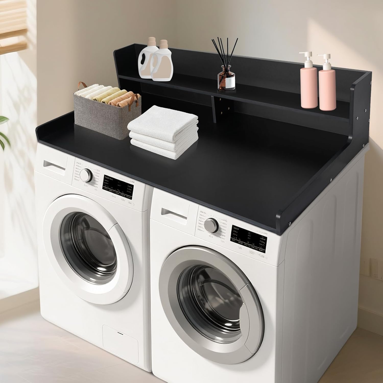 2-Tier Washer and Dryer Countertop,54