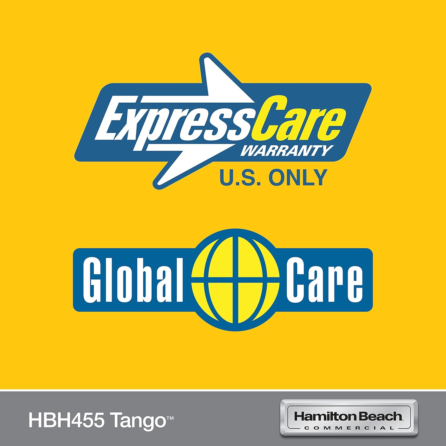 Hamilton Beach Commercial HBH455 Tango High-Performance Blender, 2.4 Horsepower, 48 Ounce Capacity, Adjustable Timer, BPA-Free Stackable Co-Polyester Container, NSF Certified