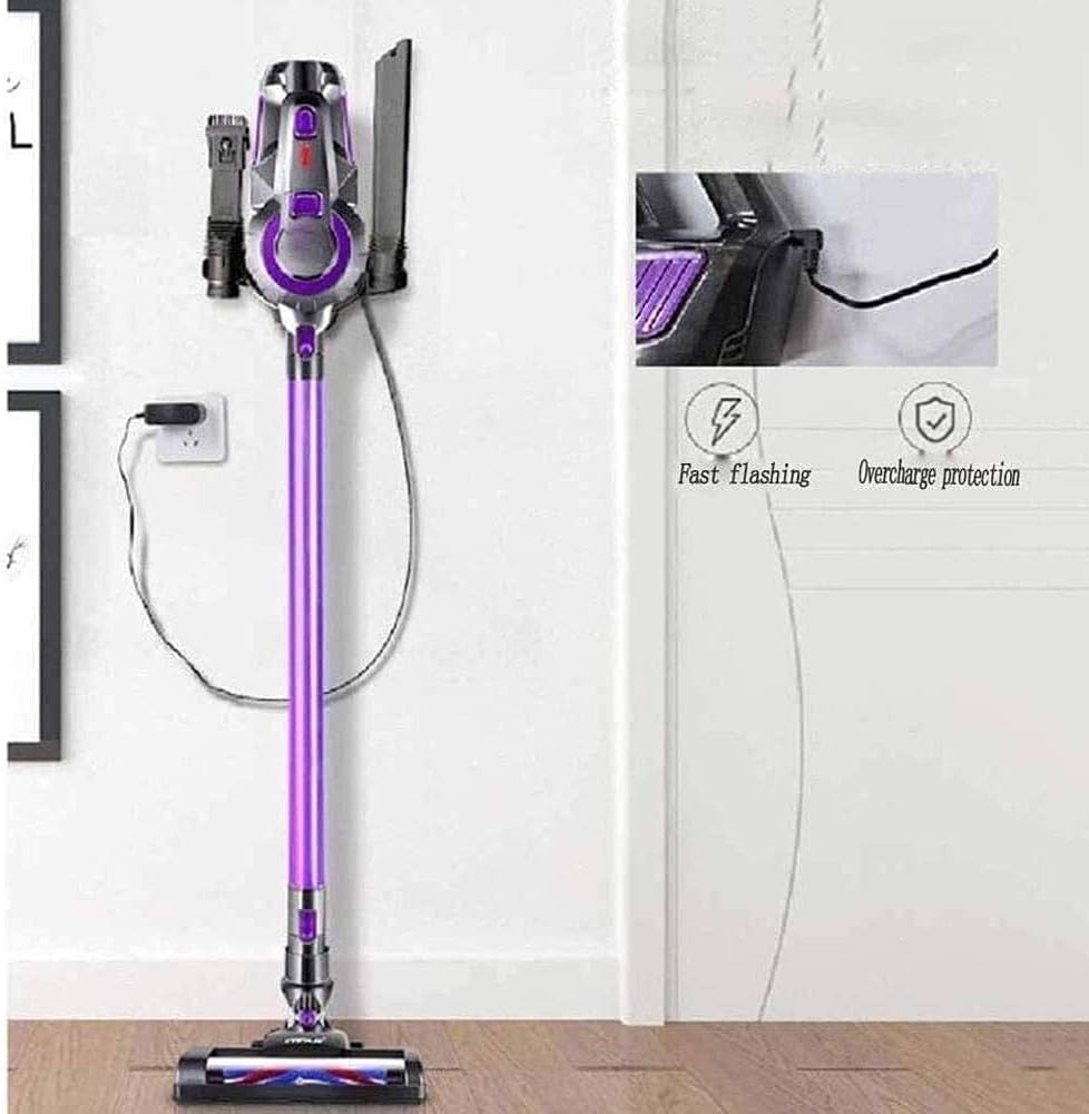 Cordless Vacuum Cleaner, Stick Vacuum Cleaner, 12KPa Powerful Suction, Quiet, Lightweight, Removable Handheld, Very Suitable for Families, Cars, Office Cleaning