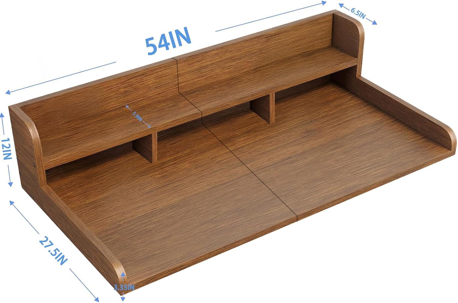 2-Tier Washer Dryer Countertop with Non-Slip Pads Laundry, Laundry Countertop Cover, 54