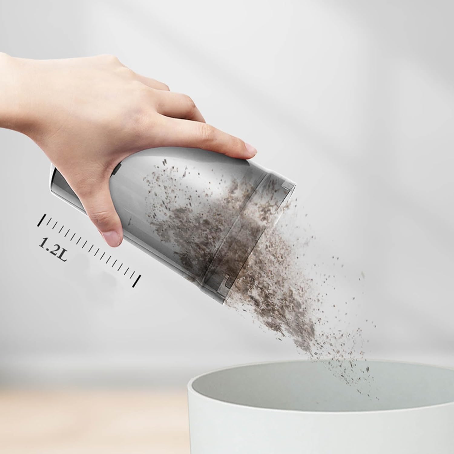 Multiple Floor Vacuum with 400W Cyclonic Motor 12000Pa Absorption Thin 1.5kg Body 90° Modifiable Head Against Hair Wrap 110V Structure Against Twist Brush Vacuum for Pet Hair