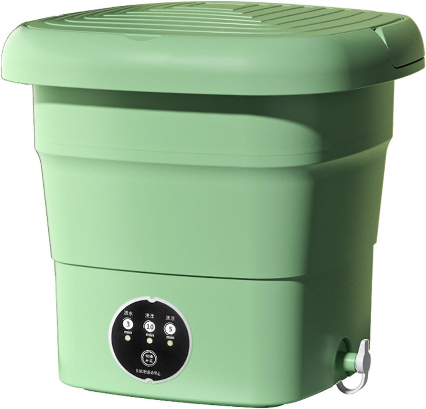 WHYATT Portable Washing Machine, 4.5L,Foldable Washing Machine Suitable Underwear, Sock, Baby Clothes, Travel, Camping