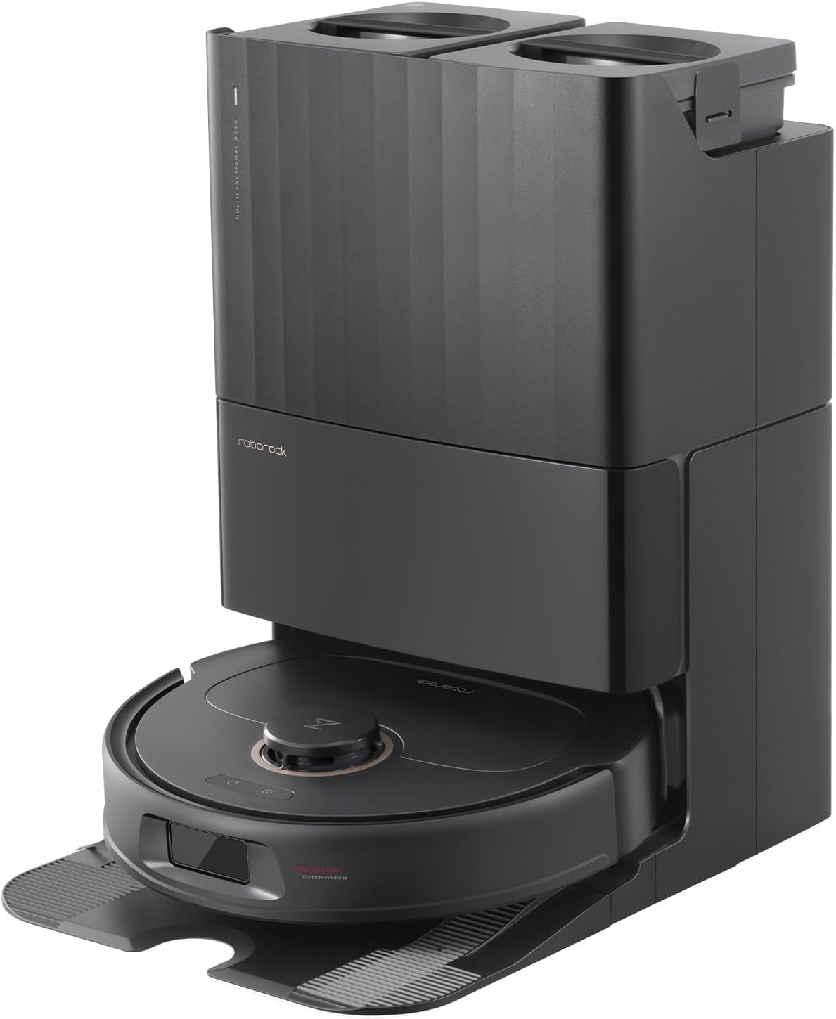 roborock Qrevo Pro Robot Vacuum and Mop with FlexiArm Design Edge Mopping, Dynamic Hot Water Mop Washing and Auto Mop Drying, 7,000 Pa Suction (Renewed)