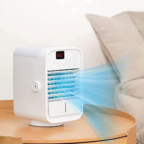 Portable Air Conditioner Fan - Air Cooler Fan, Portable Desktop Cooling Fan, Personal Table Air Conditioner Fan, Ideal for Desktop Office Small Room Dorm