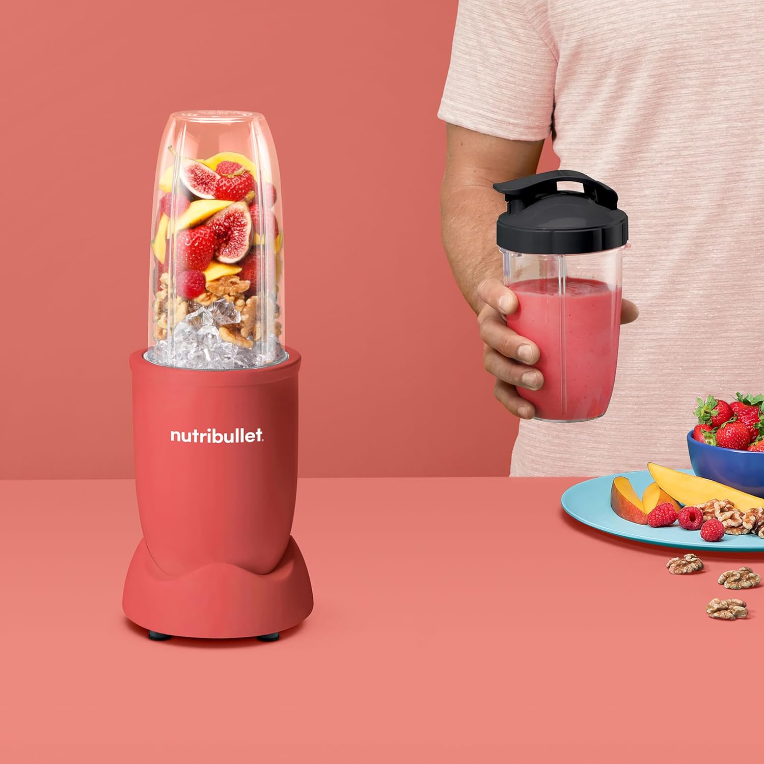 Nutribullet NB9-1301ABG Pro 13 Pcs Matte Burgundy 900W Food Blender