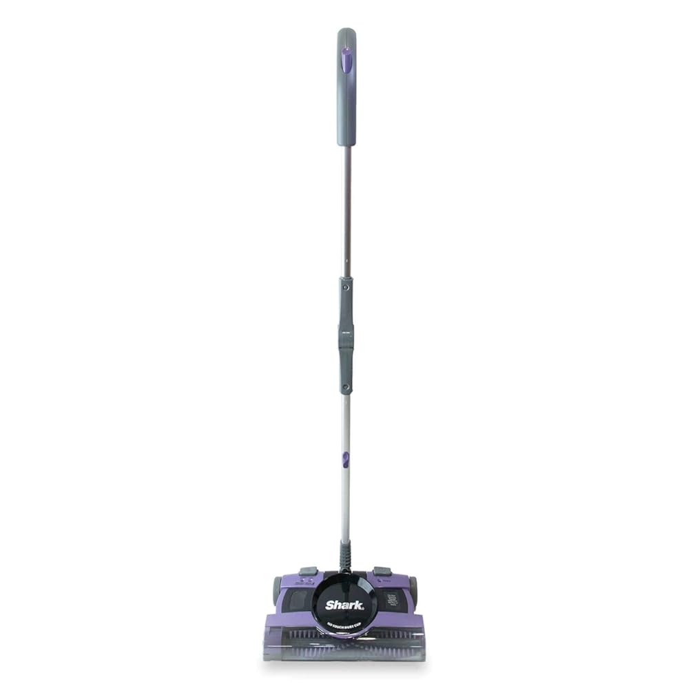 Shark 13in Inch Rechargeable (V2950) Lightweight Cordless Floor & Carpet Sweeper (Renewed)
