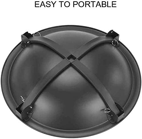 Fire Pit, Outdoor Wood Burning Firepit Portable Steel BBQ Grill,for Backyard, Camping, Picnic, Bonfire, Garden,Family Essential Multifunctional Stove