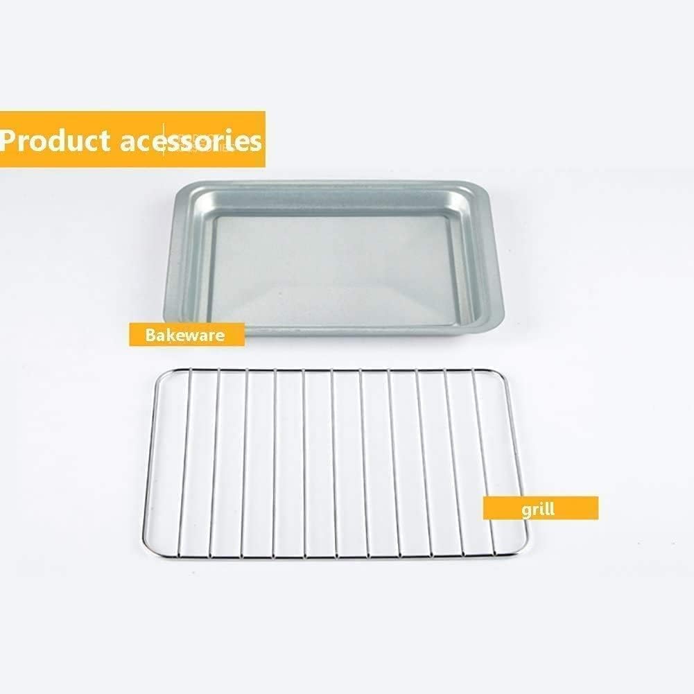 oven mini oven air fryer oven 12L Mini Toaster Oven Best Convection Includes Bake Pan Broil Rack Countertop Oven Polished Stainless Toast Home Kitchen Mini Ovens Toaster Oven Air Fryer,