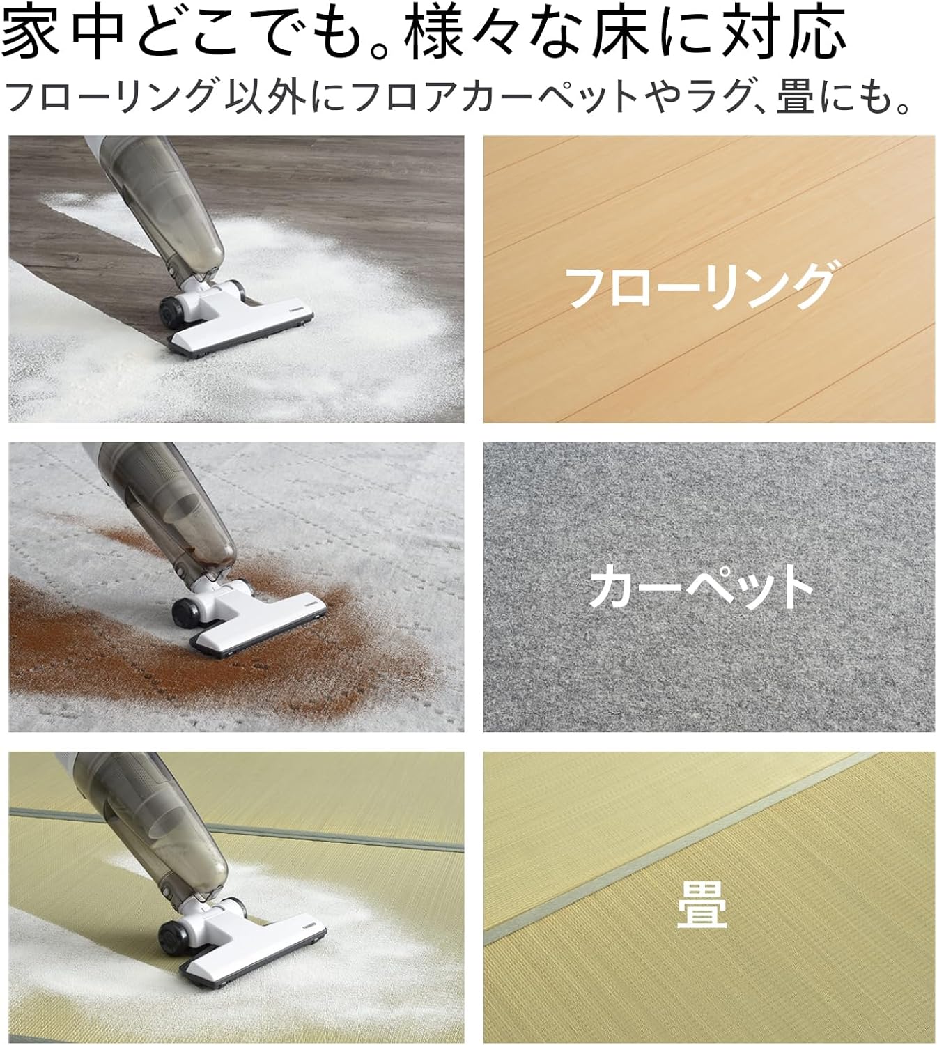 Twin Bird TC-E124SPW Cyclone Stick Cleaner, 2-Way Vacuum Cleaner, Special White