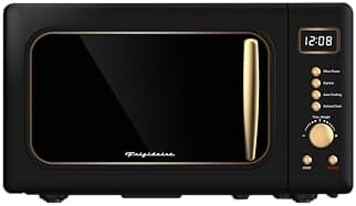 FRIGIDAIRE EMW788RETRO 0.7 cu. ft. Retro Microwave, Black-Gold