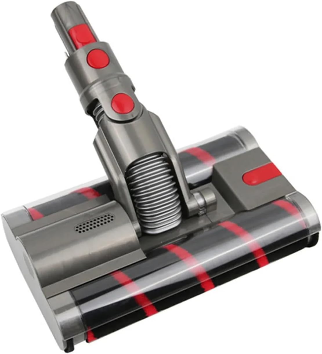 Vacuum Head Replacement Motor Head Soft Roller Cleaner Head Double Roller Brush ，Compatible for Dyson ，v19/21