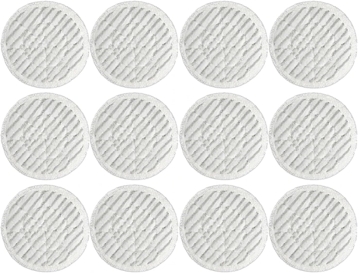Mop Cloth Pads Replacement，Compatible for Shark S7000 S7001 S7000AMZ S7001TGT S7201 T2 T21 U6002 Series Steam Parts(12 pcs)