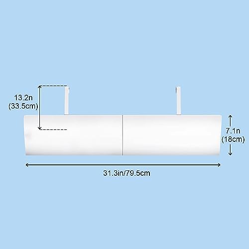 Air Conditioner Wind Deflector, Air Vent Deflector, Air Deflector Outlet Air Wing Air Cooled Baffle Wind Direction