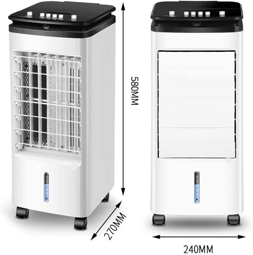 Air Conditioner Portable,Compact Air Circulator,Mobile Cooling Fan,Space Air Cooler,Quiet Eaporatie Coolers