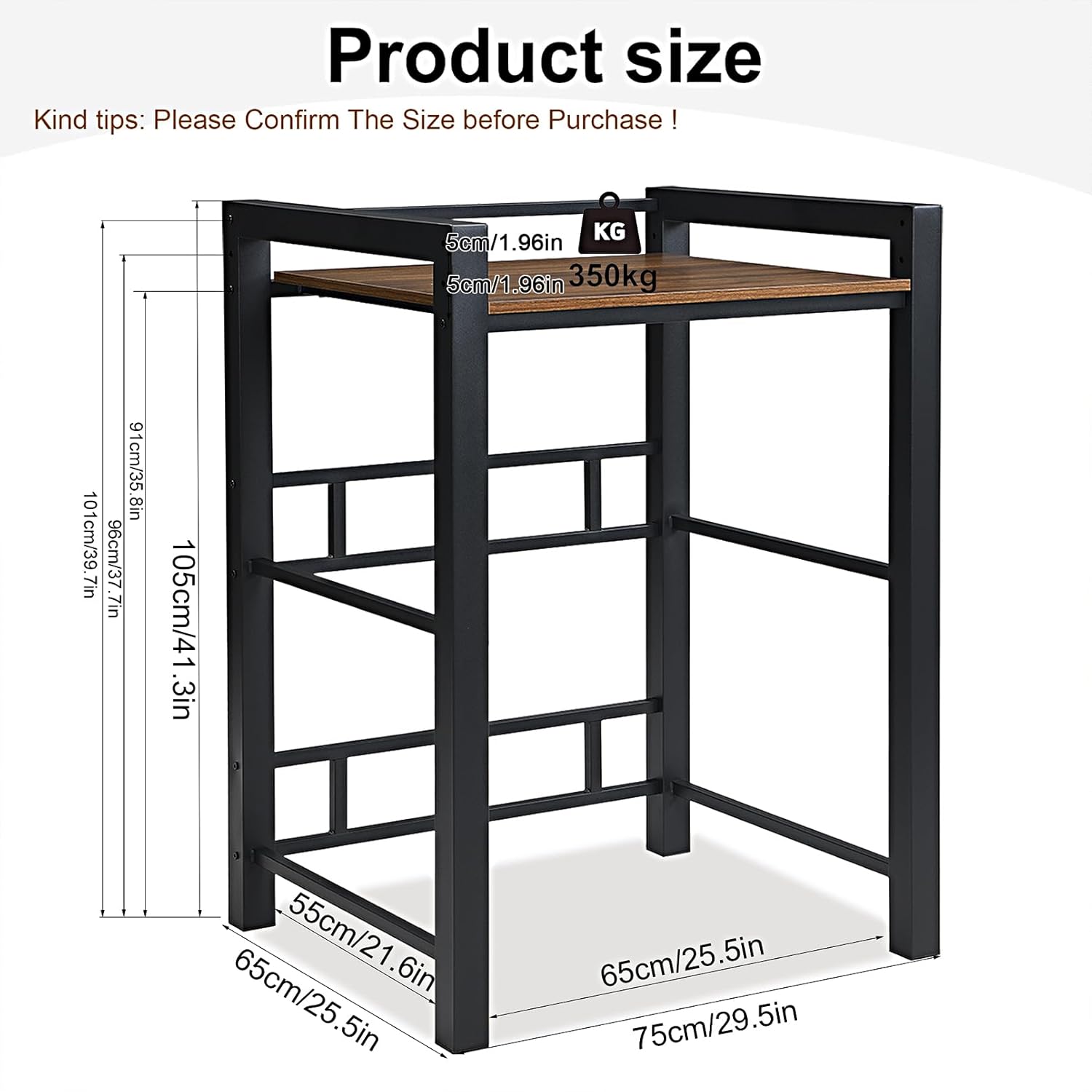 Washer Dryer Stacking Rack, 771lbs Capacity Heavy Duty Washer and Dryer Stacking Stand, 3 Adjustable Height Washing Machine Shelf forLaundry Rooms Bathrooms Balconies (Black)