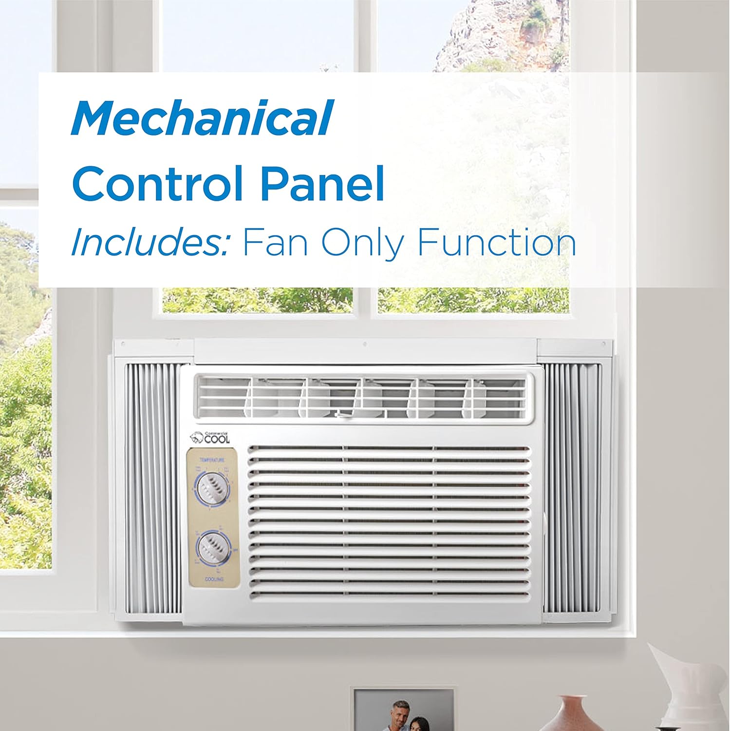 Commercial Cool CC05MWT 5,000 BTU Window Air Conditioner , White