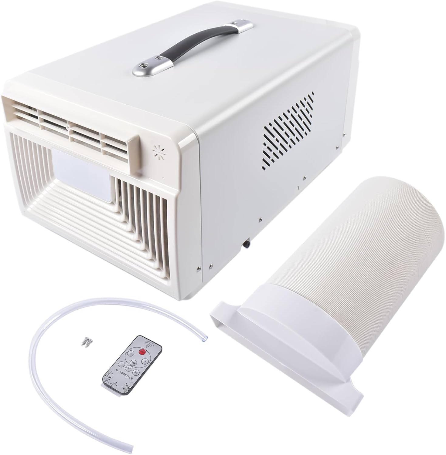 110V Portable Air Conditioner, Mini Camping AC for Tent, RV, Outdoors - Lightweight Compact Personal Cooling Unit