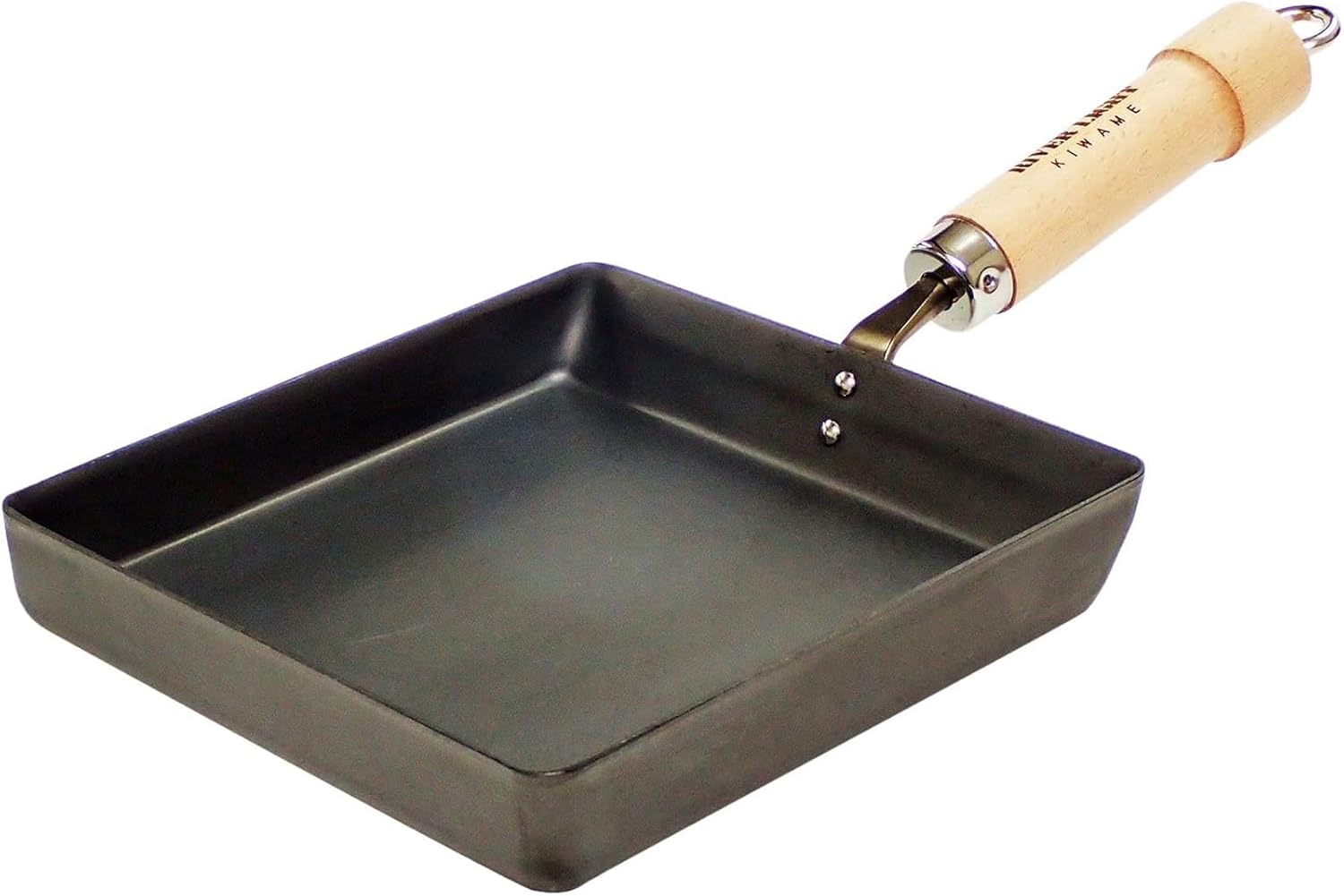River Light Egg Pan, Iron Frying Pan, Extreme Japan, Large, Induction Compatible, Made in Japan