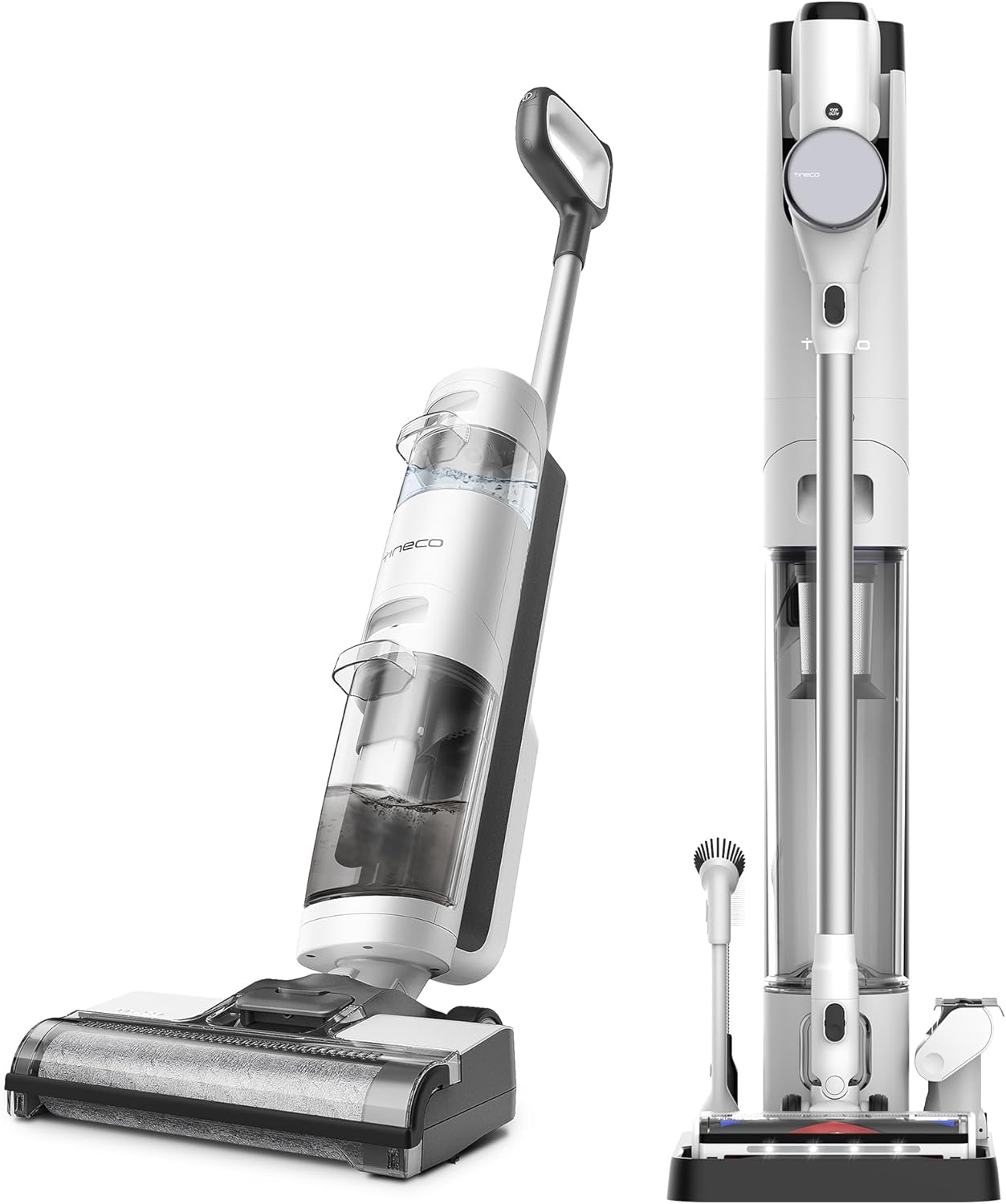 Tineco iFLOOR 3 Breeze Complete Wet Dry Vacuum & Pure ONE Station Cordless Stick Vacuum Cleaner with 3L Dust Clean Station
