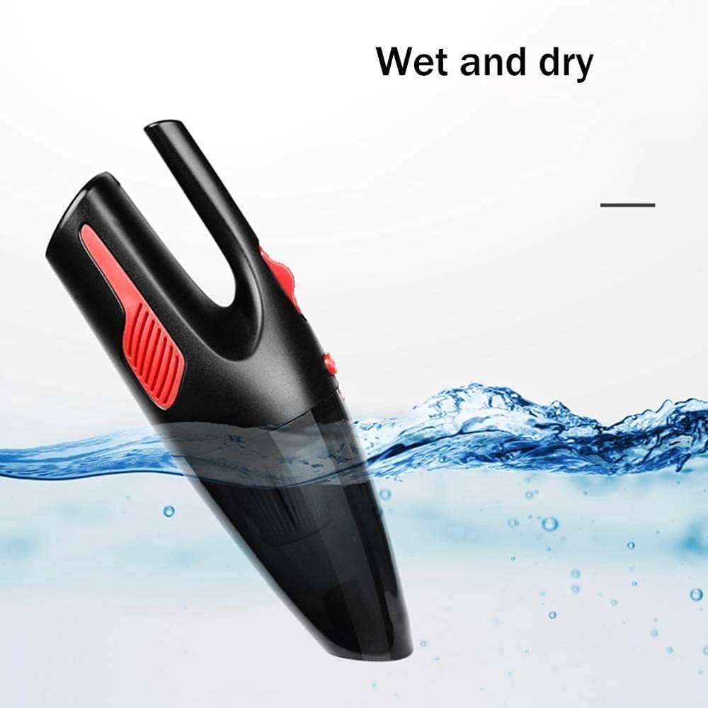 Mini Vacuum Cleaner Cordless Car Vacuum Cleaner for Car Interior Care 4000PA Strong Suction Vacuum for Car WetDry Vacuum Cleaner Portable Handheld with Carry Bag (Cordless)