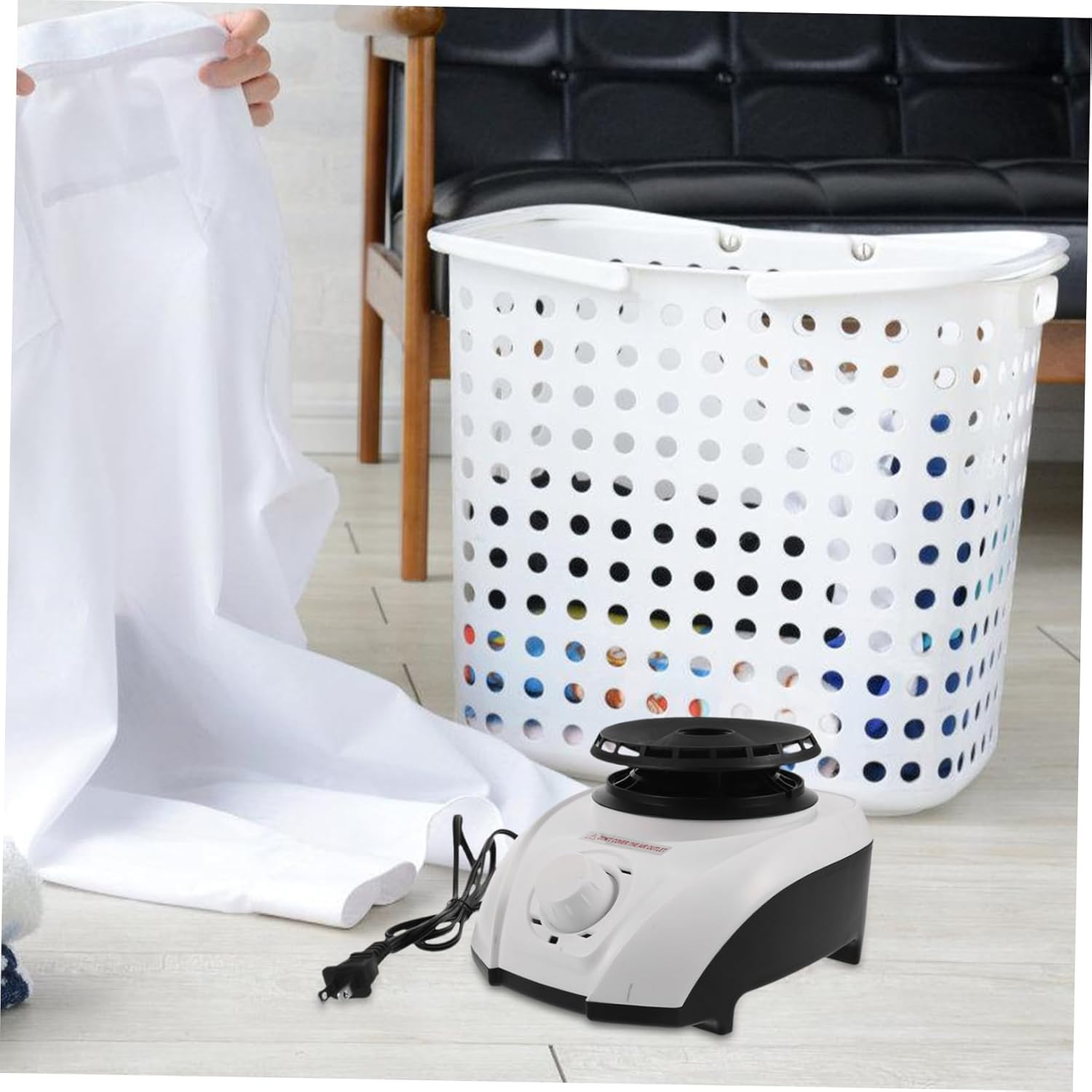 Homoyoyo Mini Portable Clothes Dryer Machine Electric Drying Device for Home Laundry Efficient Drying Quiet Technology Versatile Applications