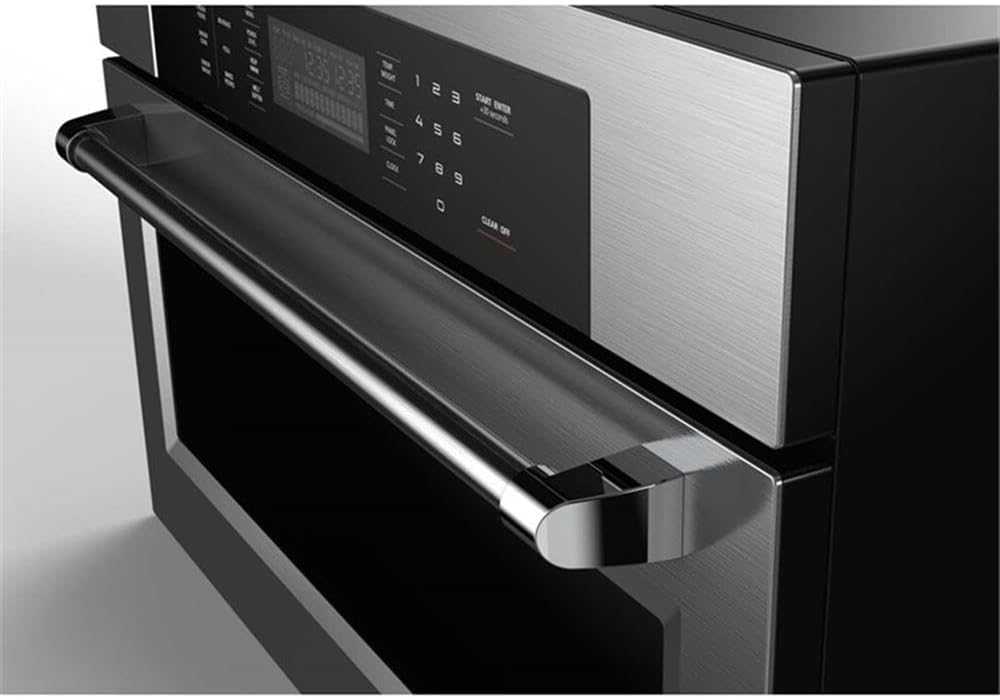 Pemberly Row Stainless Steel Air Fryer & Convection Built In Microwave