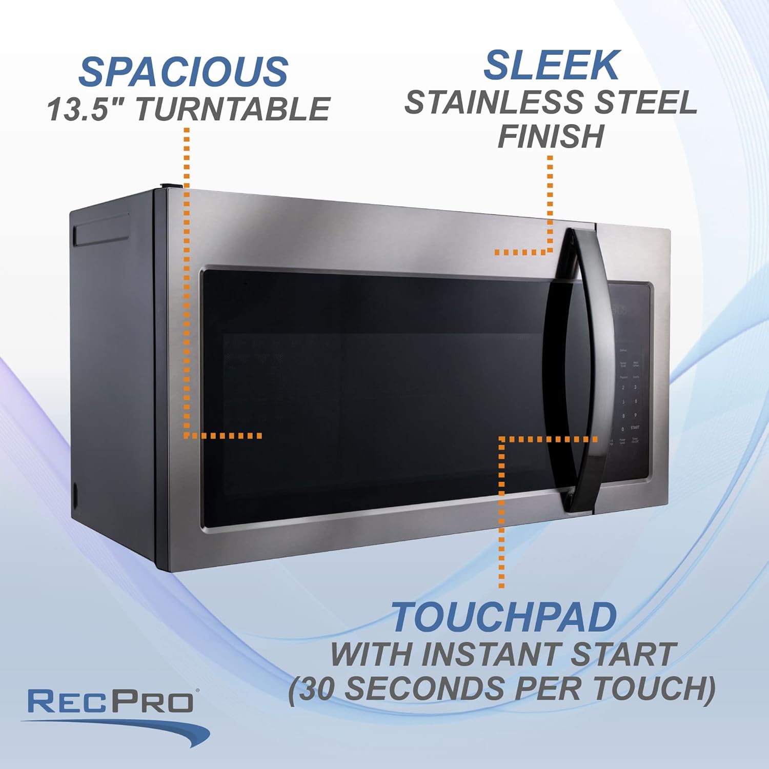 RecPro RV Microwave Over The Range 30